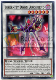 Infernity Doom Archfiend - 1st. Edition - MP21-EN187