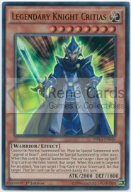 Legendary Knight Critias - 1st. Edition - DRL3-EN056