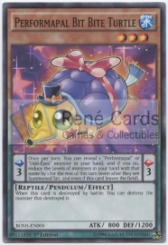 Performapal Bit Bite Turtle - 1st. Edition - BOSH-EN005