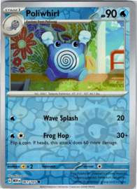 Poliwhirl - MEW - 061/165 - Reverse
