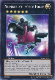 Number 25: Force Focus - 1st Edition - SP14-EN026