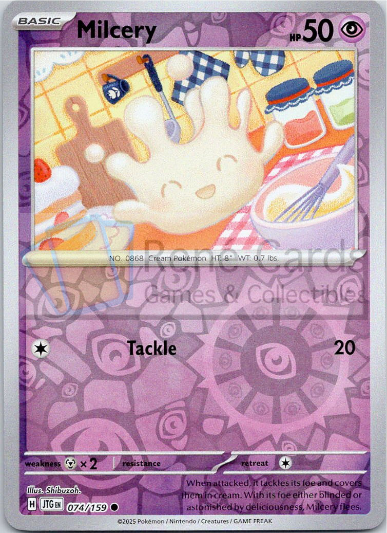 Milcery - JTG  - 074/159 - Reverse
