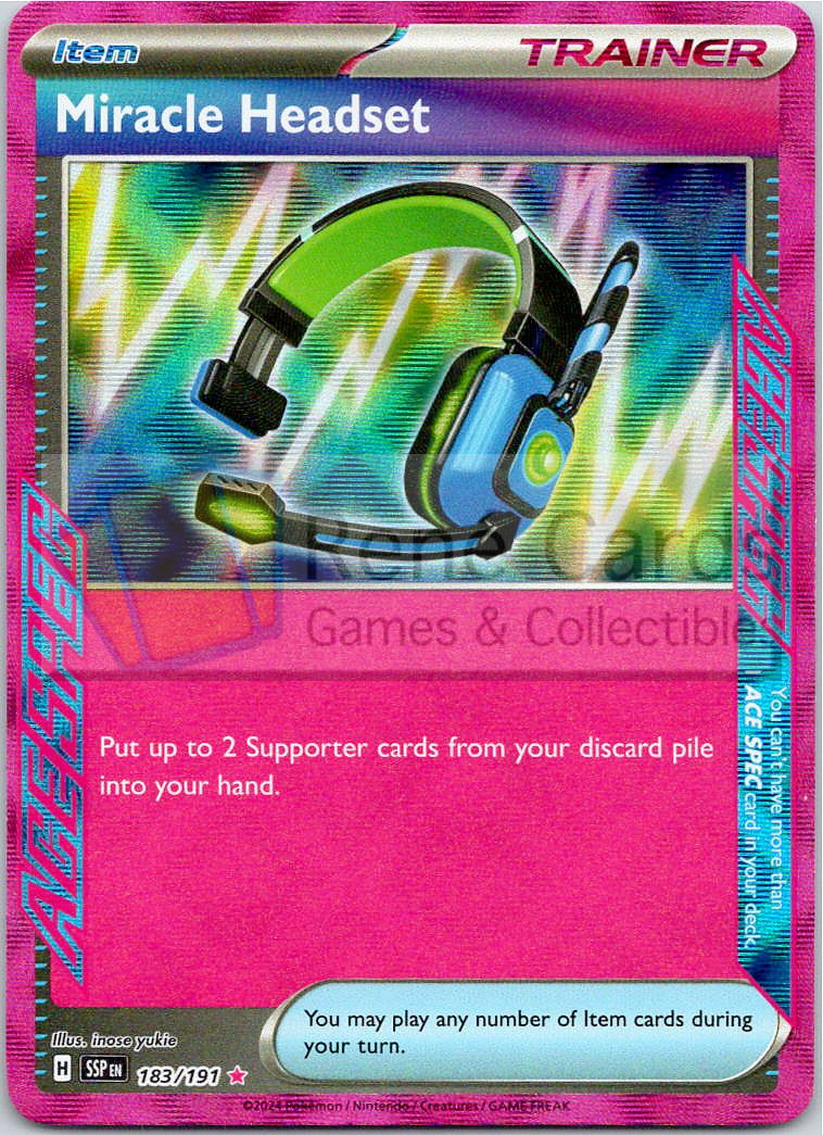 Miracle Headset - SSP - 183/191