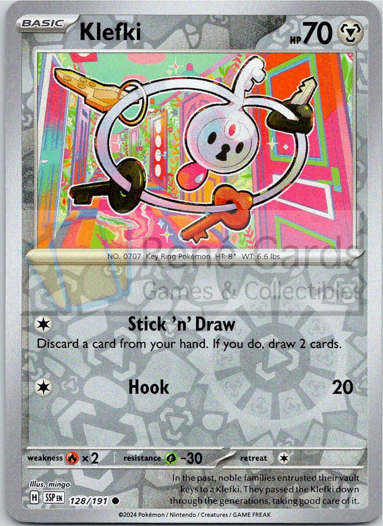 Klefki - SSP - 128/191 - Reverse