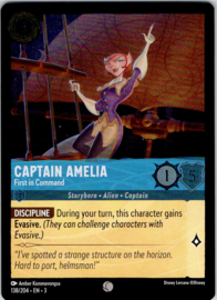 Captain Amelia - First in Command - 3INK-138/204 - Foil