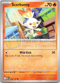 Scorbunny - MEG - 026/132 - Reverse