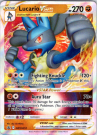 Lucario Vstar - SWSH214 - Promo - Lucario Vstar Premium Collection