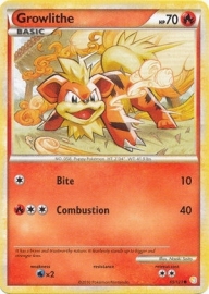 Growlithe - HGSS - 65/123