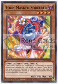 Toon Masked Sorcerer - 1st. Edition - LDS1-EN058