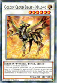 Golden Cloud Beast - Malong - 1st. Edition - CYAC-EN082