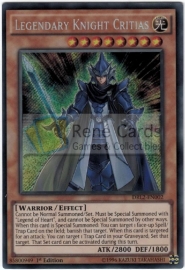 Legendary Knight Critias - 1st. Edition - DRL2-EN002