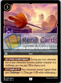Captain Hook's Rapier - 3INK-199/204