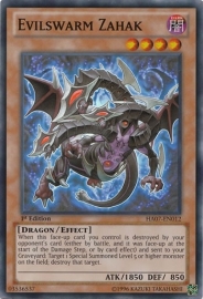 Evilswarm Zahak - 1st. Edition - HA07-EN012