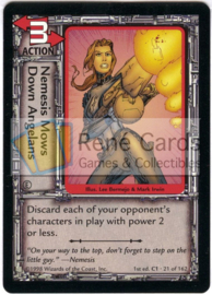Nemesisi Mows Down Angelans - 21/162 - 1st. Edition