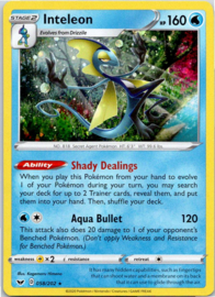 Inteleon - Sword & Shield - 058/202 - Cosmos Foil - Chest