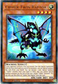 Cipher Twin Raptor - 1st. Edition - GFP2-EN109