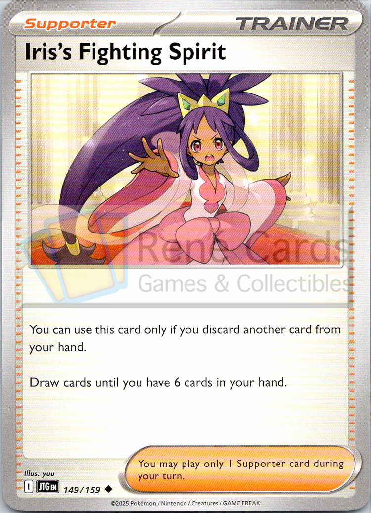 Iris's Fighting Spirit - JTG  - 149/159