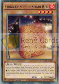 Gunkan Suship Shari Red - 1st. Edition - POTE-EN026