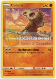 Cubone - S&M ForLi  57/131