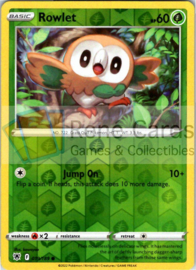 Rowlet - ASR - 019/189 - Reverse