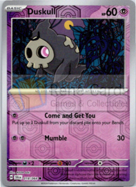 Duskull - SFA - 018/064 - Reverse
