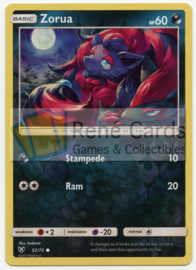 Zorua - S&M ShLe  52/73 - Reverse