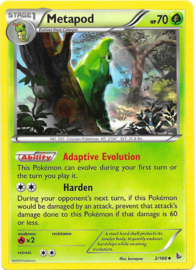 Metapod - Flashf - 2/106 - Reverse