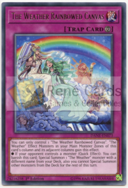 The Weather Rainbowed Canvas - 1st. Edition - DANE-EN073