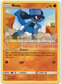 Riolu - S&M UlPr  66/156