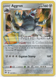 Aggron - S&S Darkness Ablaze - 123/189