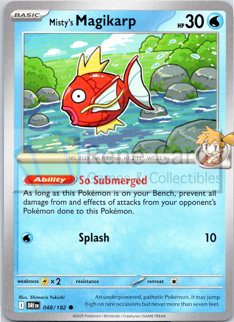 Misty's Magikarp - DRI  - 048/182