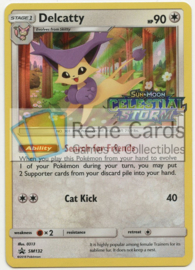 Delcatty - SM132 -  Celestial Storm Prerelease participation promo