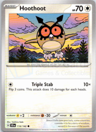 Hoothoot - SCR - 114/142