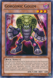 Gorgonic Golem - 1st. Edition - LVAL-EN011