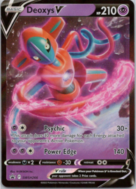 Deoxys V - SWSH266 - V Battle Deck—Zeraora vs. Deoxys
