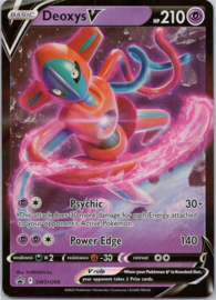 Deoxys V - SWSH266 - Deoxys VMAX & VSTAR Battle Box