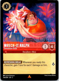 Wreck-It Ralph - Demolition Dude - 5SSK - 104/204