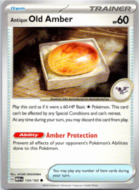 Antique Old Amber - MEW - 154/165