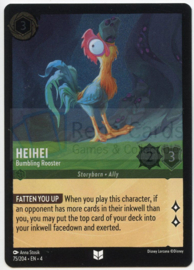 Heihei - Clumsy Rooster - 4URS-75/204 - Foil