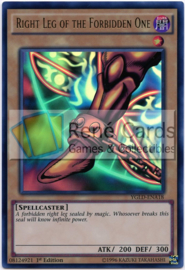 Right Leg of the Forbidden One - Unlimited - YGLD-ENA18