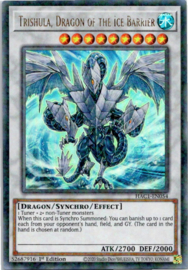 Trishula, Dragon of the Ice Barrier - 1st. Edition - HAC1-EN054