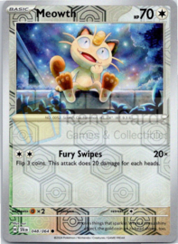 Meowth - SFA - 048/064 - Reverse