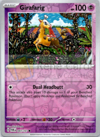 Girafarig - TWM - 083/167 - Reverse