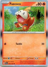 Fuecoco - PAL - 034/193 - Mirage Holo