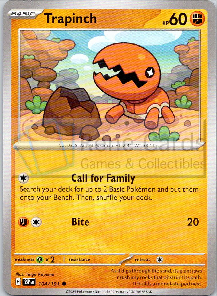 Trapinch - SSP - 104/191
