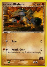 Team Magma's Rhyhorn - MA - 68/95