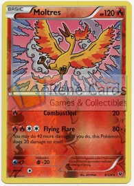 Moltres - XY FaCo 9/124 - Reverse