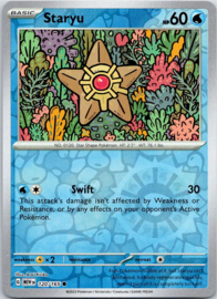 Staryu - MEW - 120/165 - Reverse