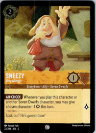 Sneezy - Very Allergic - 2ROF-22/204 - Foil