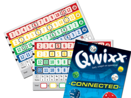 Qwixx - Connected - Scorebloks Met 2 Nieuw Varianten